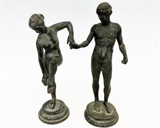 Bronze Man and Woman