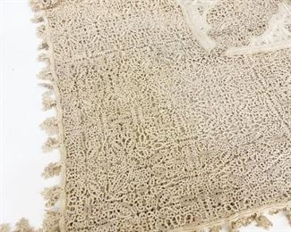Old Italian Lace Table Cover