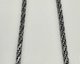 Heavy Sterling Silver Chain Necklace, 16 Inches, Marked 925
Lot #: 28