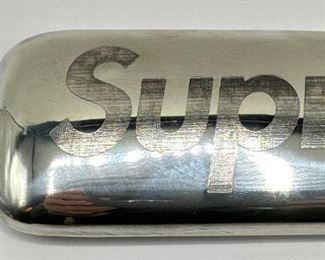 New In Box Supreme Pewter Flask In Pouch & Supreme Stickers
Lot #: 14