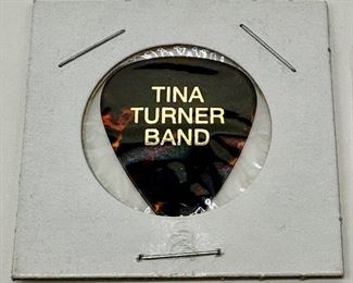New Tina Turner Band 2000 Tour Guitar Pick
Lot #: 92