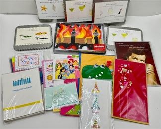 Dozens Of Unused Greeting Cards, Including Some Boxed Sets
Lot #: 106