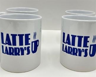 4 New Curb Your Enthusiasm Larry David "Latte Larry" Mugs
Lot #: 118