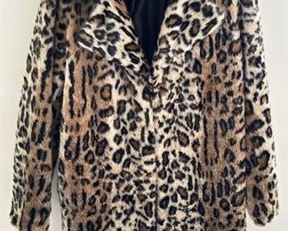 Never Worn MNG Casual Faux Fur Jacket, Size Medium Purchased At Fred Segal, Los Angeles
Lot #: 30