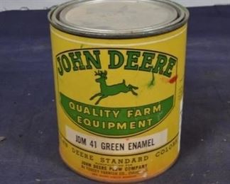 John Deere Plow company old paint can