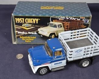 1957 Chevy die cast truck with original box