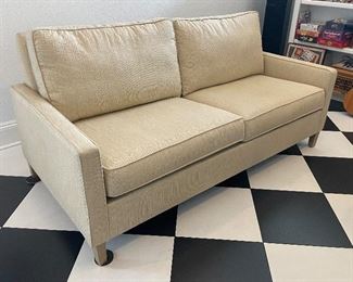 1_____$600 
Sofa bed cream from Luxe
76"Lx 39"Dx37T