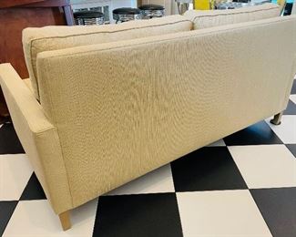 1_____$600 
Sofa bed cream from Luxe
76"Lx 39"Dx37T