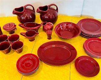 5_____$325 
Harlequin Maroon 31 pieces&nbsp;