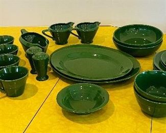 9_____NOW $280 was $350 
Harlequin Forest Green - 48 pieces&nbsp;