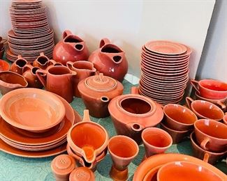 11_____NOW $800 was $1,000 
Harlequin Homer Laughlin Rose pink original color - 36's - 148 pieces&nbsp;