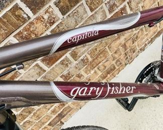 _____FIRM $195 
Gary Fisher 21 speed-Capitola Aluminium men bike Silver series&nbsp;
Serial #JTK5G12150