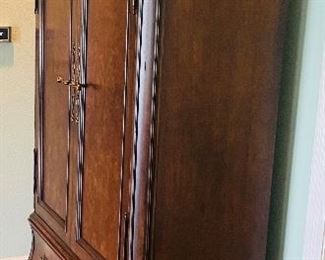 _____NOW $978  was $1,150 
Thomasville Armoire in Master Bedroom 96x56x25D