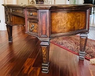 _____NOW 25% off $350 was $450 
Leather desk chair 41Tx 17 1/2"Wx 19'D