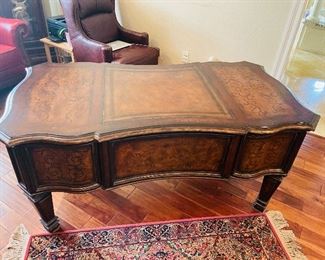 ____NOW 25% off $350 was $450 
Leather desk chair 41Tx 17 1/2"Wx 19'D