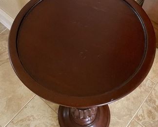 _____Take 50% off the $50 
Wood pedestal 30x11
