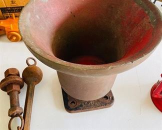 _____$350 
Cast iron railroad bell 12"W x 11T&nbsp;