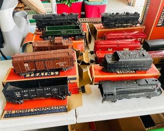 _____$1,000 
Early vintage Lionel train and tracks c.1930's
