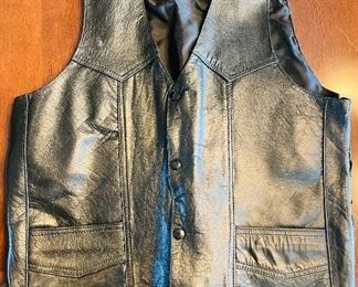 _____Take 50% off the $120
Highway One leather jacket & vest SZ S