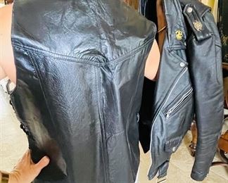 _____Take 50% off the $120
Highway One leather jacket & vest SZ S