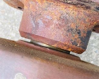 _____$350 
Cast iron railroad bell 12"W x 11T&nbsp;