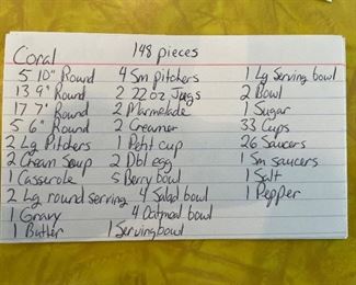 11_____NOW $800 was $1,000 
Harlequin Rose pink original color - 36's - 148 pieces&nbsp;