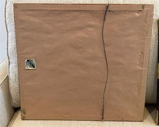 _____NOW 50% off the $100 
Smaller oriental screen with two silk framed