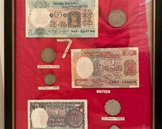 G_____BUY Collection at 1/2 OFF FOR $410  the tags $30
India currency set