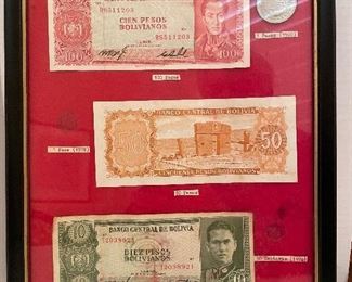 H____BUY Collection at 1/2 OFF FOR $410  the tags_$30
Bolivia legacy currency set