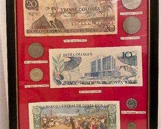 I_____BUY Collection at 1/2 OFF FOR $410   the tags $30
Costa Rica currency set