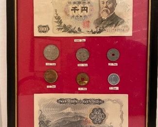 P_____ BUY Collection at 1/2 OFF FOR $410 the tags $24
Japan currency set