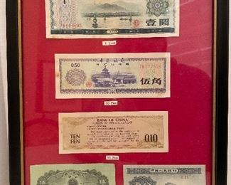R_____BUY Collection at 1/2 OFF FOR $410 the tags $60
China currency set (1950s) 5 notes