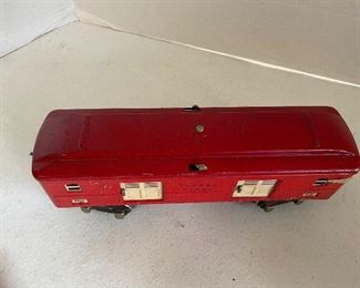 _____$1,000 
Early vintage Lionel train and tracks c.1930's
