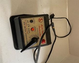 _____$1,000 
Early vintage Lionel train and tracks c.1930's
