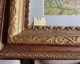 #5 - $295 - San Sebastian Munster Chateau Ifenbourg France 30Wx26T frame
