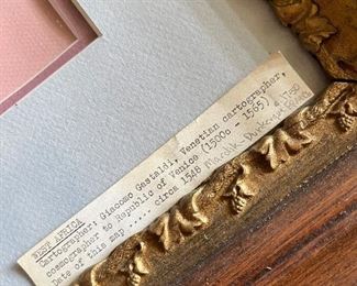 #9 - $295 - Giacomo Gastaldi c.1750 Map of Mardik-Dunkerque France 