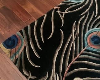 NOW $200 was $275 - Tropical wool rug in Guest Room 7'9"x10'6" Catalina Collection (better pics to come mid week)