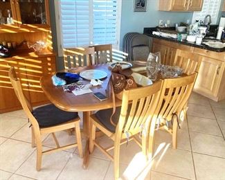 Mid Century Dining Table With 6 Chairs 