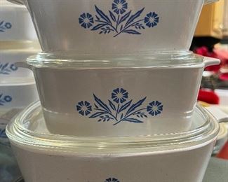 BLUE CORNFLOWER BLUE CORNING WARE