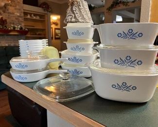 BLUE CORNFLOWER BLUE CORNING WARE