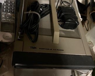 TMK PORTABLE TV ~ RADIO