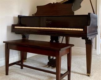 Antique George Steck & Co. Baby Grand piano