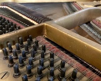 Antique George Steck & Co. Baby Grand piano