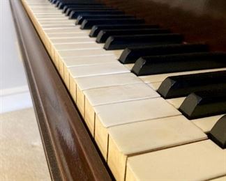 Antique George Steck & Co. Baby Grand piano