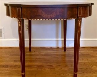 Henkle Harris Mahogany Myers card table