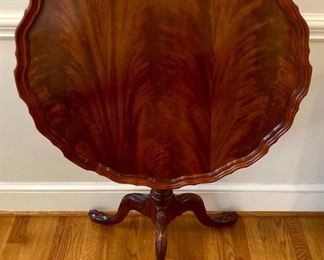 Councill Craftsmen pie crust pedestal table