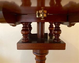 Councill Craftsmen pie crust pedestal table