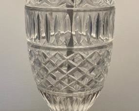 Vintage glass lamp