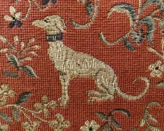 CJC tasselled foot stool