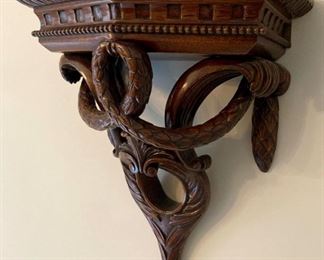 Maitland Smith wall bracket shelf